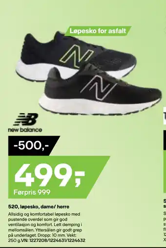XXL Sport 520, løpesko, dame/ herre tilbud