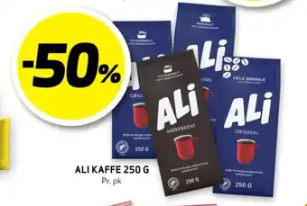 Bunnpris ALI KAFFE 250 G tilbud