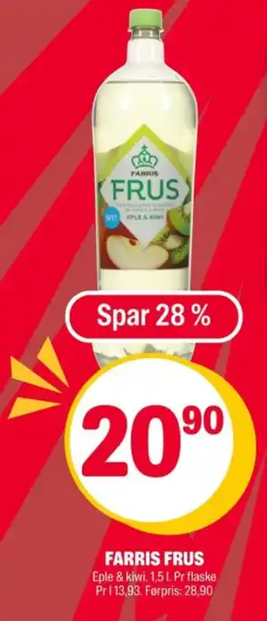 Coop Extra Frus mineralvann tilbud