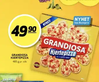 Bunnpris Grandiosa pizza tilbud