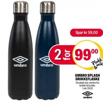 Coop Extra Umbro drikkeflaske tilbud