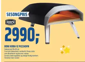 Coop Obs Ooni koda pizzaovn tilbud