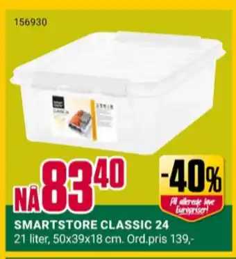 Europris Smart store oppbevaringsboks tilbud