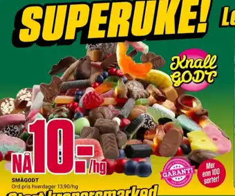 Europris Ukjent smågodt tilbud