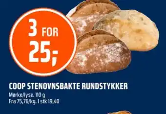 Coop Obs Ukjent butiksbagt brød tilbud