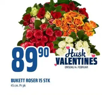 Coop Obs Ukjent bukett tilbud