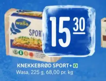 Rema 1000 Wasa sport+ knekkebrød tilbud