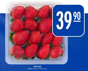 Rema 1000 Bama jordbær tilbud