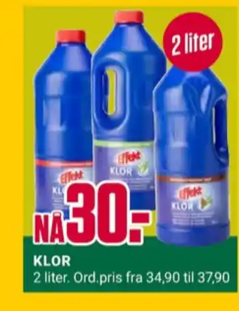 Europris Effekt klorin tilbud