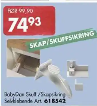 Sparkjøp Baby dan barnsikring tilbud