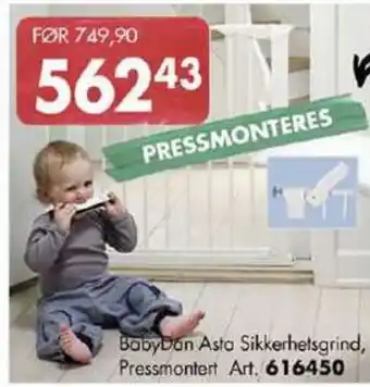 Sparkjøp Baby dan sikkerhetsgrind tilbud