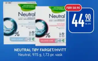 Rema 1000 Neutral vaskepulver tilbud