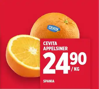 Meny CEVITA APPELSINER tilbud