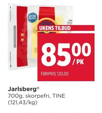 Meny Jarlsberg tilbud