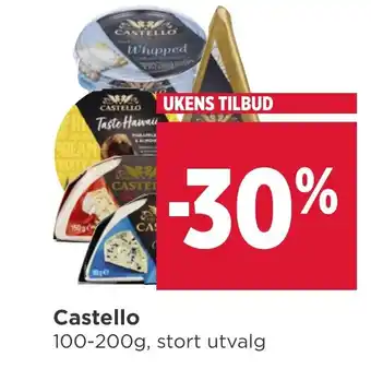 Meny Castello tilbud