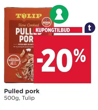 Meny Pulled pork tilbud