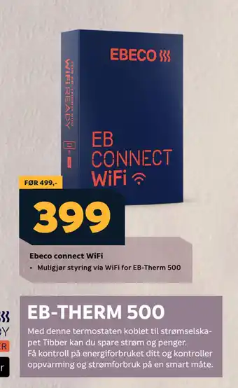 Megaflis Ebeco connect WiFi tilbud