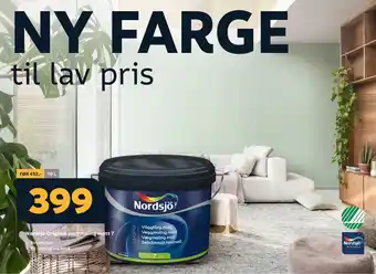 Megaflis Nordsjø Original veggmaling matt 7 tilbud