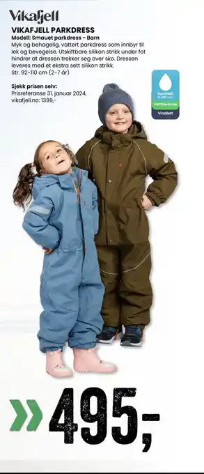 Sport Outlet VIKAFJELL PARKDRESS tilbud