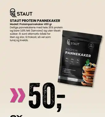 Sport Outlet STAUT PROTEIN PANNEKAKER tilbud