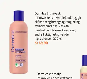 Apotek 1 Dermica intimvask tilbud