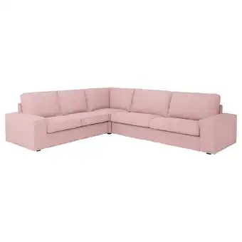 IKEA Kivik Hjørnesofa, 5-seters, Gunnared gammelrosa tilbud