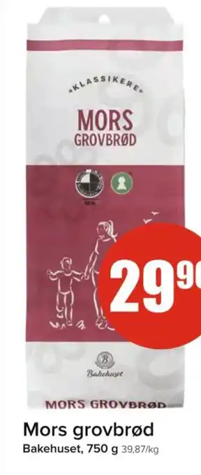 Spar Mors grovbrød tilbud