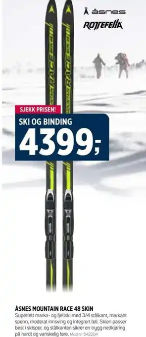 Sport 1 Ski og binding tilbud