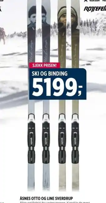 Sport 1 SKI OG BINDING tilbud