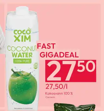 Gigaboks Kokosvann 100 % tilbud