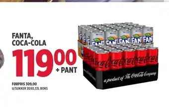Jacobs FANTA, COCA-COLA tilbud