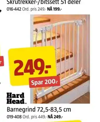 Jula Barnegrind 72,5-83,5 cm tilbud