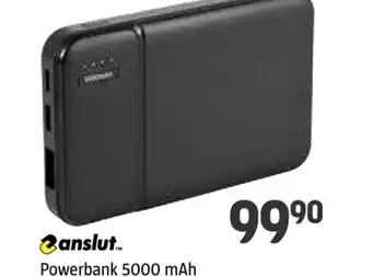 Jula Powerbank 5000 mAh tilbud