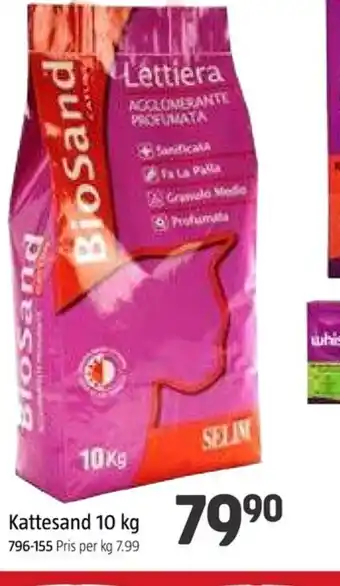 Jula Kattesand 10 kg tilbud