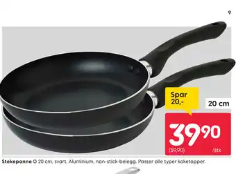 Rusta Stekepanne 20 cm tilbud