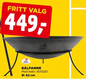 jem & fix BÅLPANNE tilbud