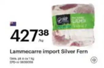 Storcash Lammecarre import Silver Fern tilbud