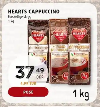 Scandinavian Park HEARTS CAPPUCCINO tilbud
