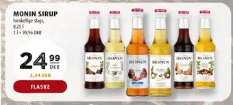Scandinavian Park MONIN SIRUP tilbud