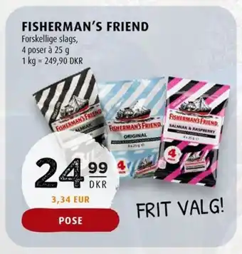 Scandinavian Park FISHERMAN'S FRIEND tilbud