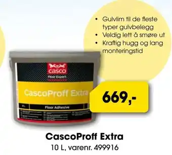 Mal Proff CascoProff Extra tilbud