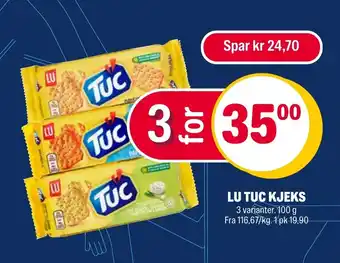 Coop Extra LU TUC KJEKS tilbud