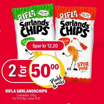 Coop Extra RIFLA SØRLANDSCHIPS tilbud