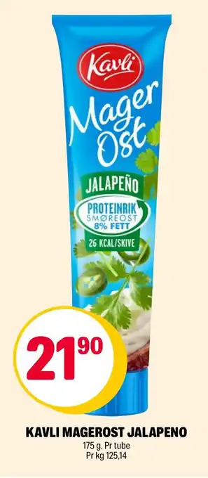 Coop Extra KAVLI MAGEROST JALAPENO tilbud