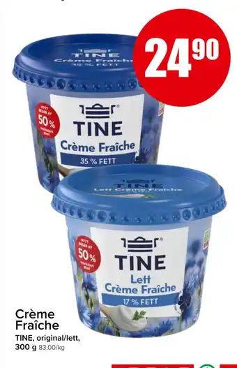 Spar Crème Fraîche tilbud