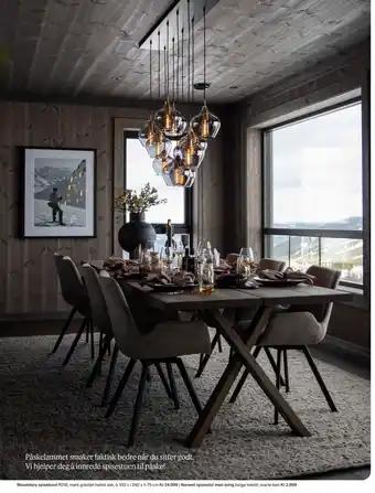 Møbelringen Woodstory spisebord tilbud