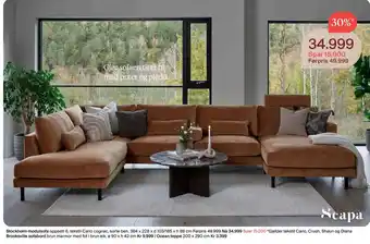 Møbelringen Stockholm modulsofa tilbud