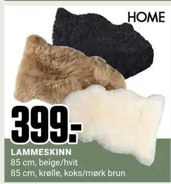 Europris LAMMESKINN tilbud