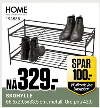 Europris SKOHYLLE tilbud