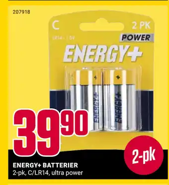Europris ENERGY+ BATTERIER tilbud